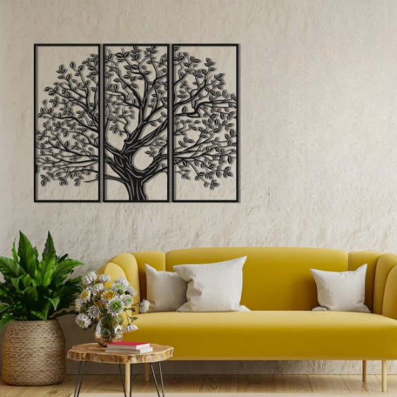 Sylvan Serenity Tree Of Life Wood Wall Decor
