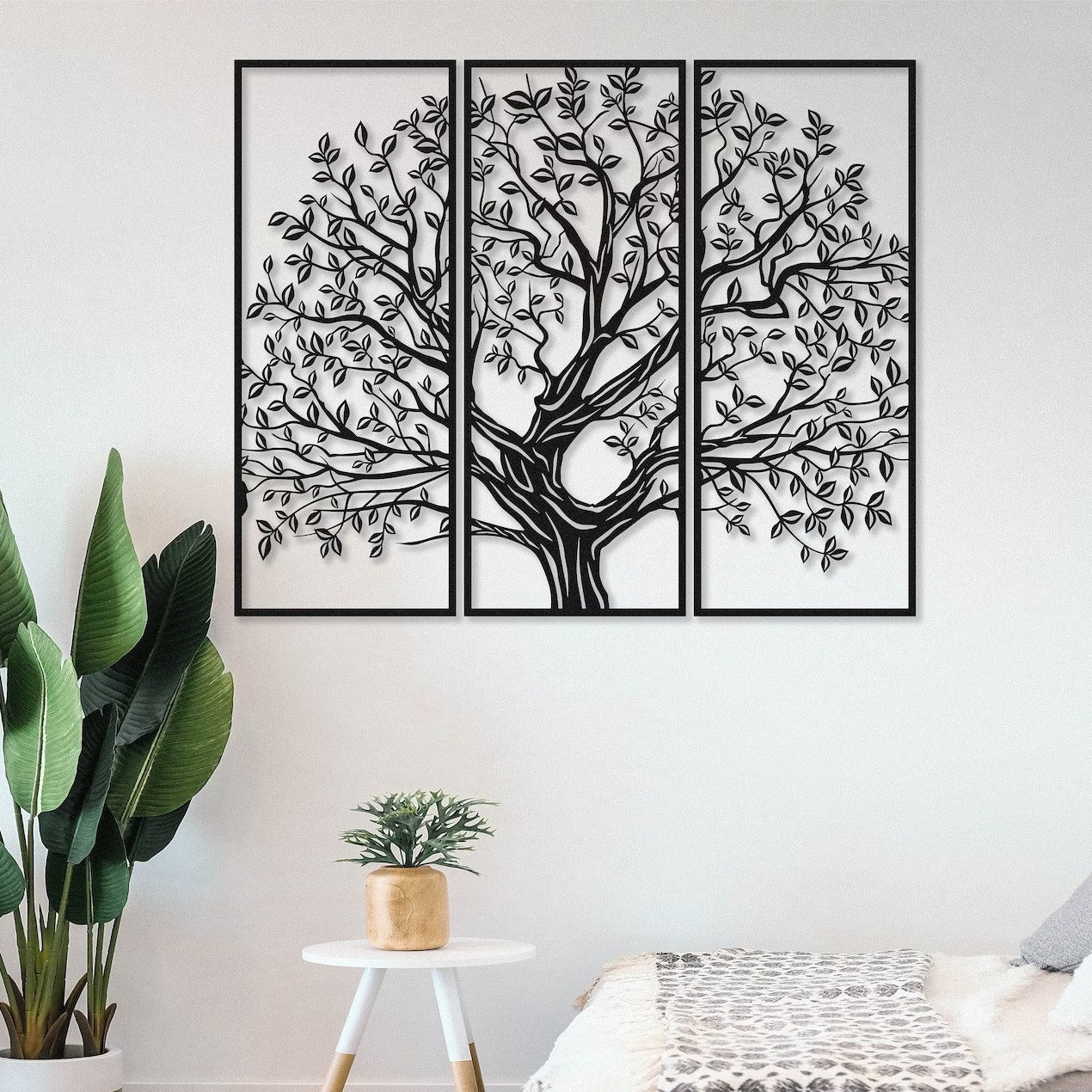 Sylvan Serenity Tree Of Life Wood Wall Decor