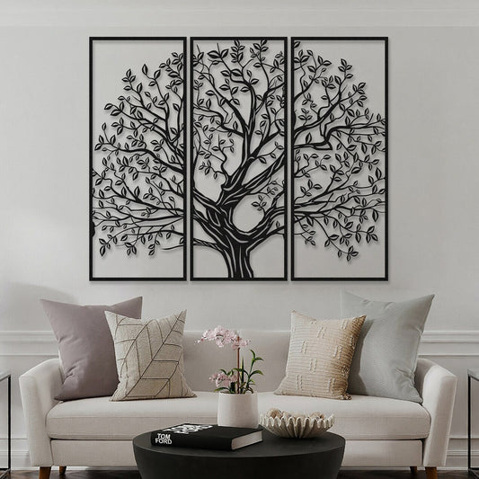 Sylvan Serenity Tree Of Life Wood Wall Decor