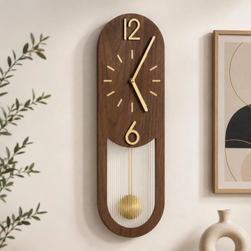 Minimalist Pendulum Wall Clock
