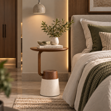 Kosha Wooden Side Table