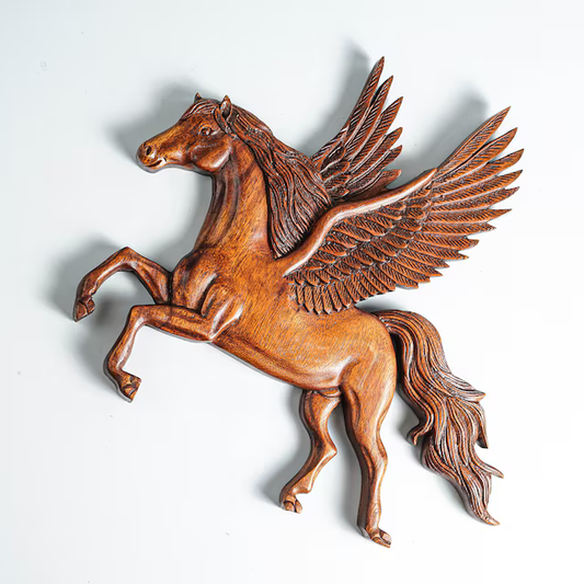 Wings of Pegasus Wood Wall Decor