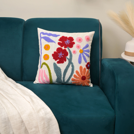 Flower Fest Bloom Cushion Cover