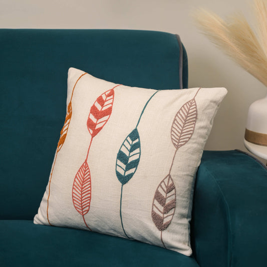 Falling Lines Hand-Tuft Cushion Cover