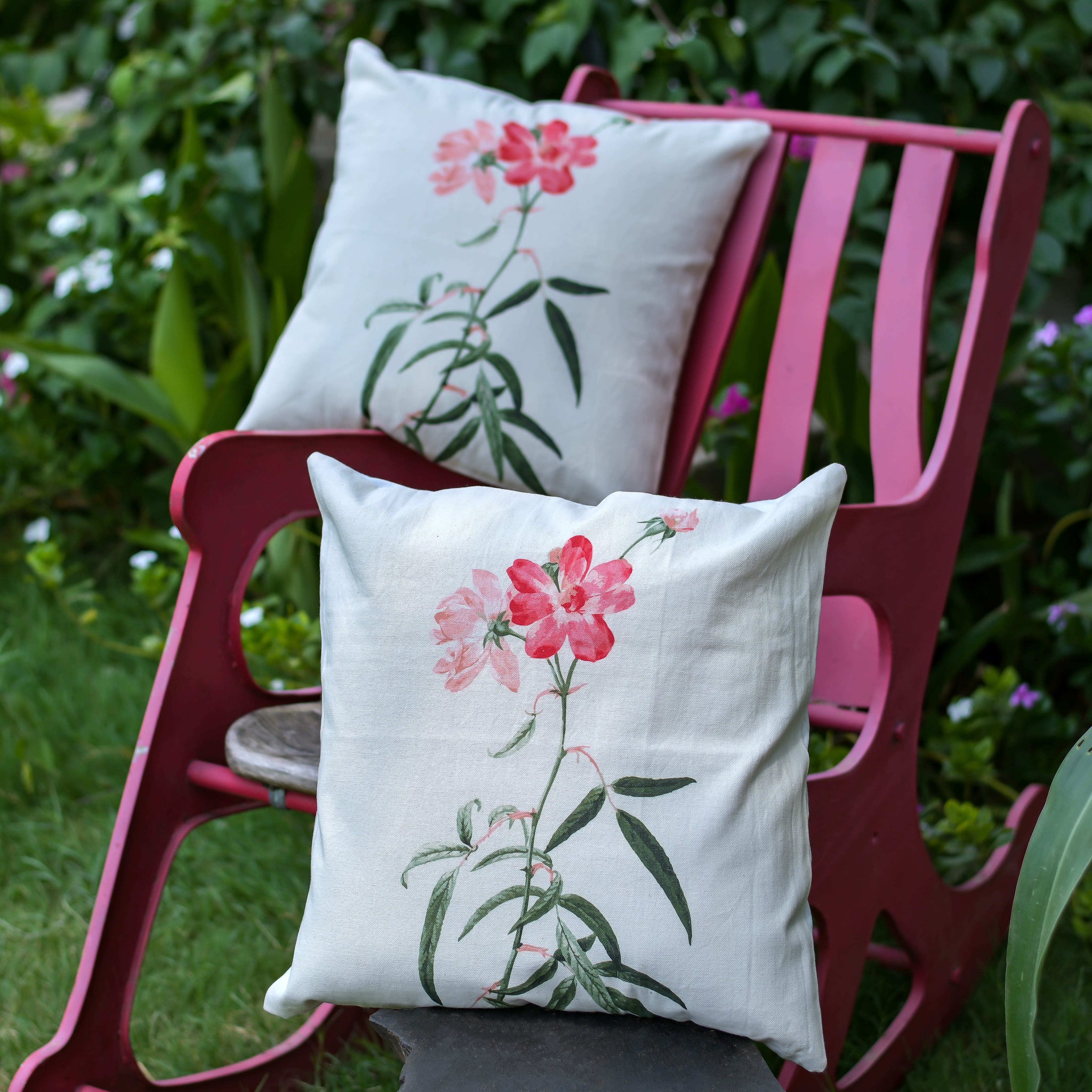 Garden Whispers Art Cushion Cover