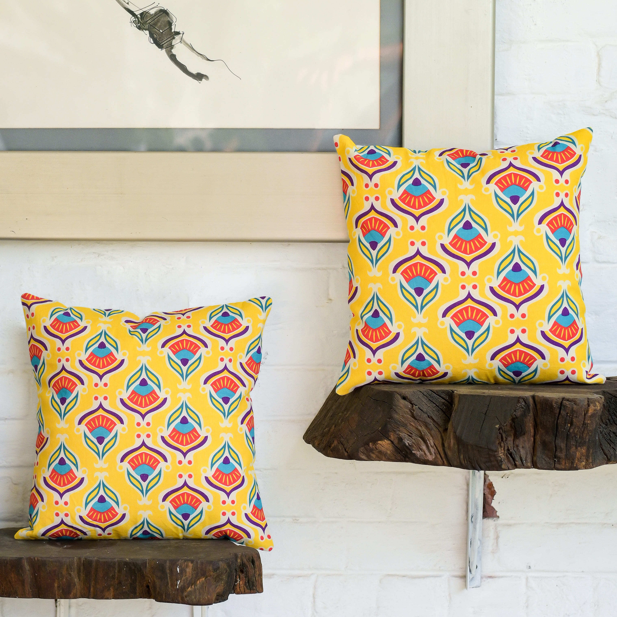 Sunburst Cozy Glow Cushion Cover