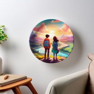 Twilight Togetherness Wall Plate