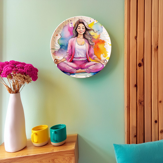 Zen Yoga Wall Plate