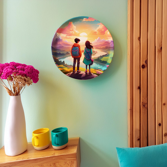 Twilight Togetherness Wall Plate