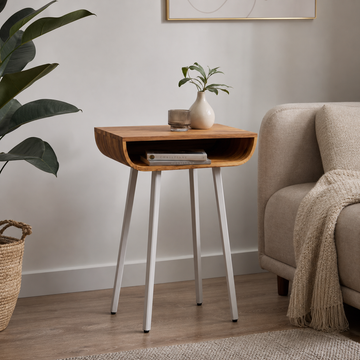 Freestanding Tall Bedside Table