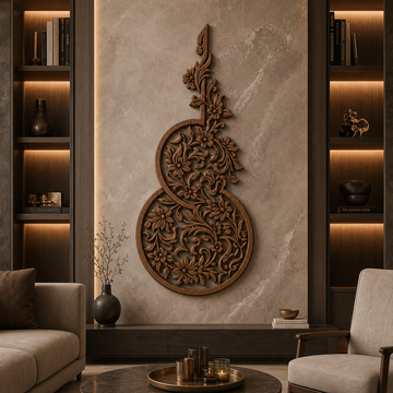 Bloom Melody Guitar Wooden Wall Decor