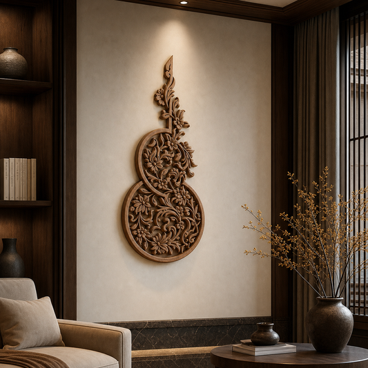 Bloom Melody Guitar Wooden Wall Decor