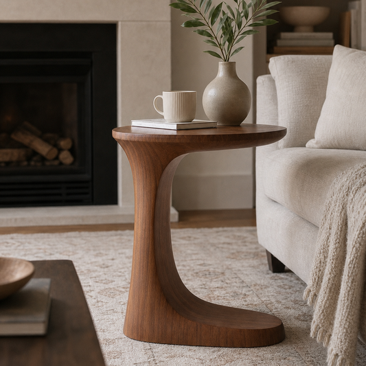 Modern Artistic Accent Table