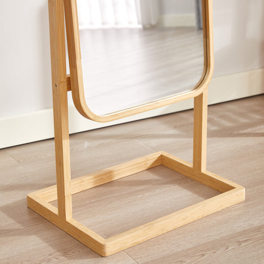 Modern Standing With Support Stand Mirror Wall Decor