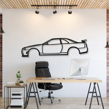 Skyline R34 Car Wood Wall Decor