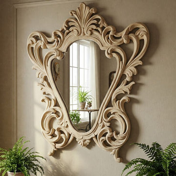 Aristocrat Mirror Wood Wall Decor