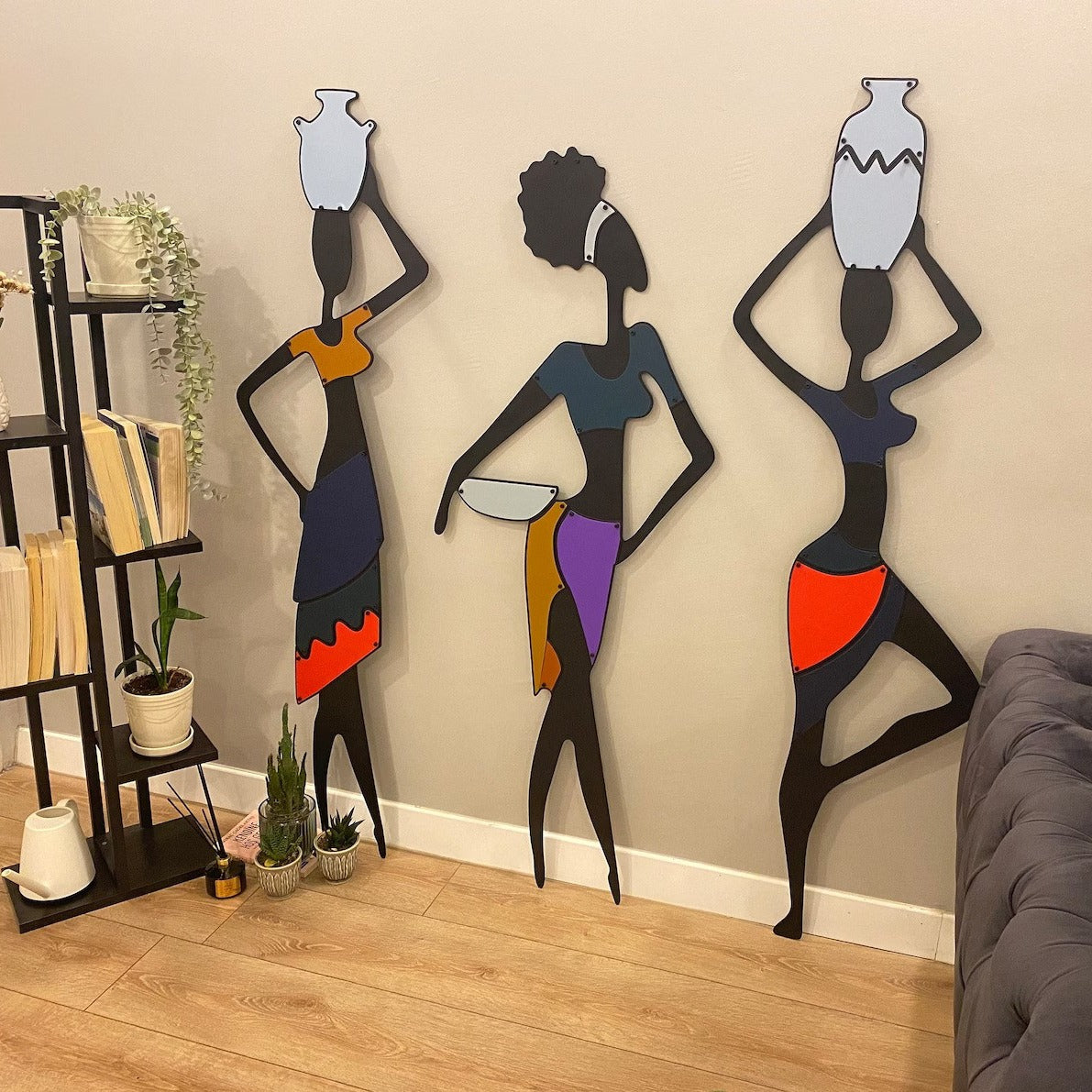 African American Cultural Wood Wall Decor