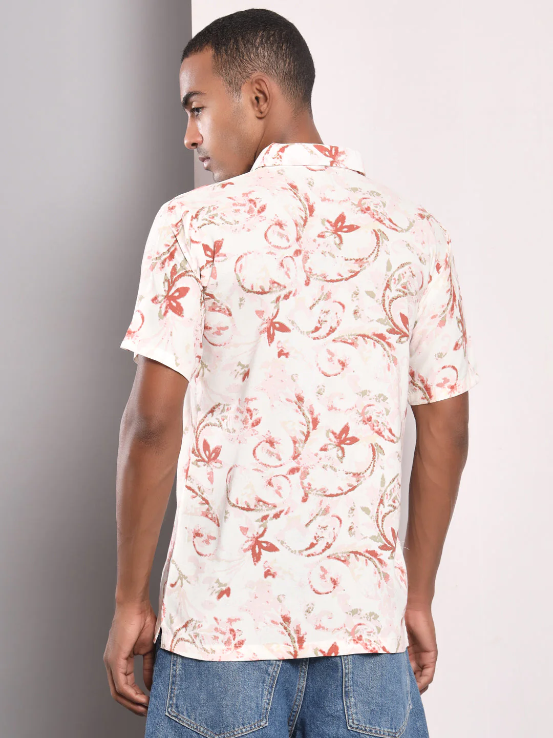 Adventure In Bloom Red Shirt