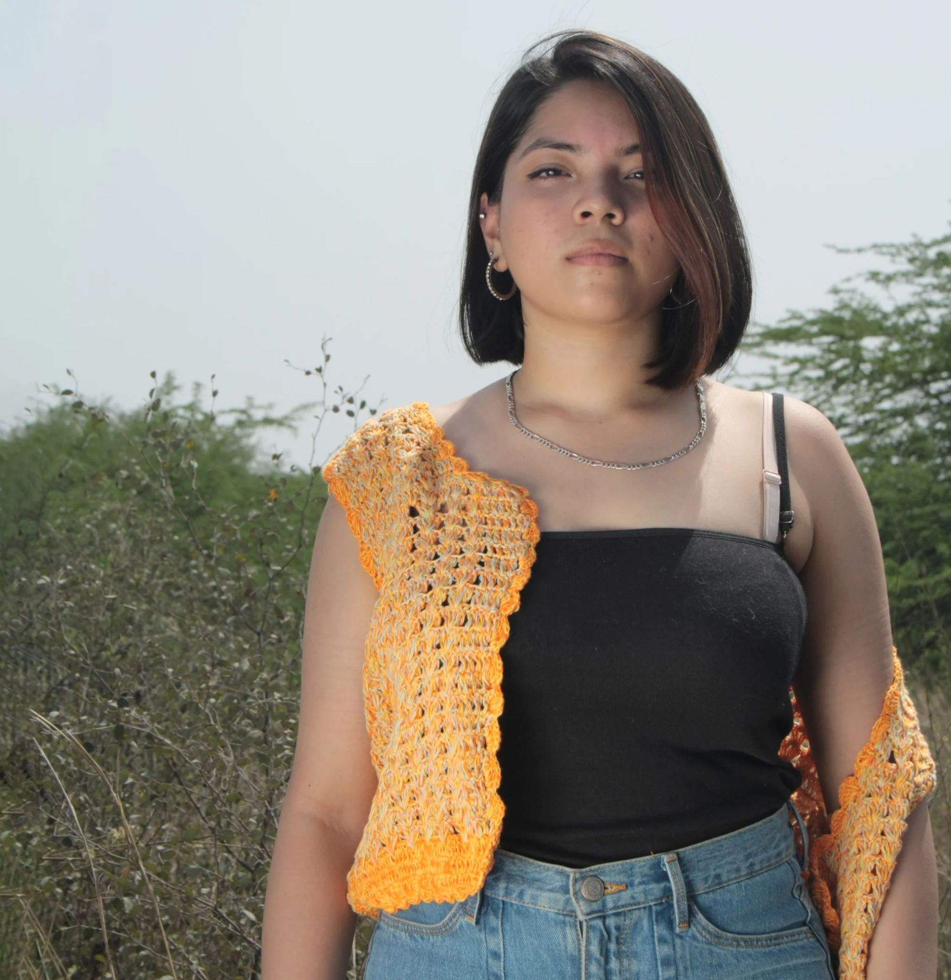 Honey Hand Crochet Shrug