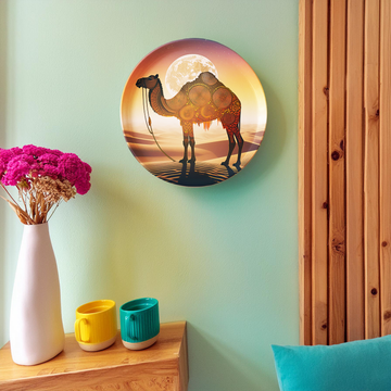 Desert Caravan Wall Plate