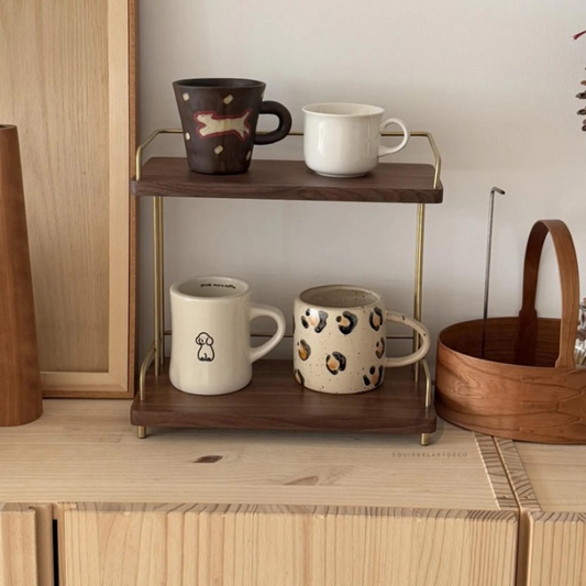 Solid Walnut Wood Floating Shelf