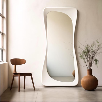 Pure Curve Irregular Mirror Wall Decor