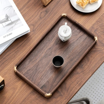 Wooden Tea & Coffee Serving Tray