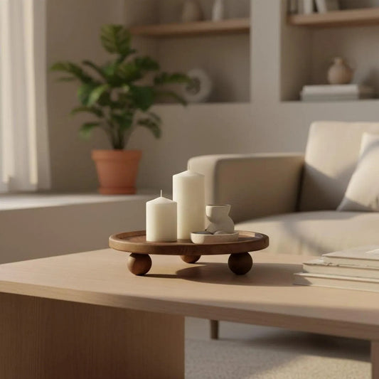 Luxury Wooden Serving Tray