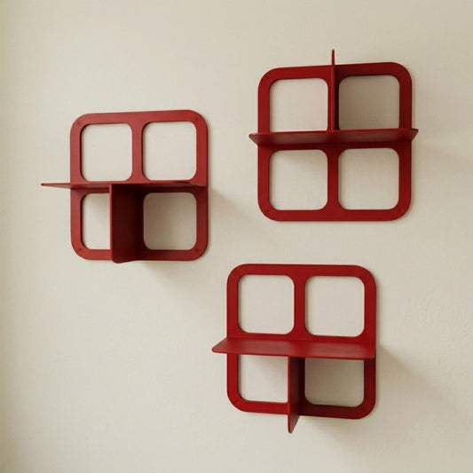 Modern EntryLuxe Metal Wall Shelf
