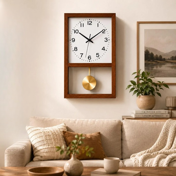 Premium Quartz Pendulum Wall Clock