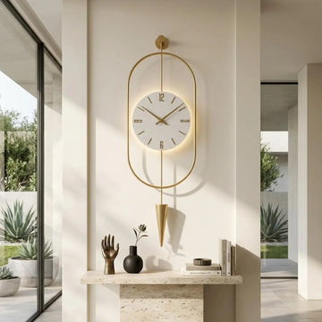 Monarch Modern Pendulum Clock