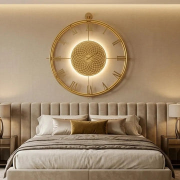 Roman Grandeur LED Wall Clock