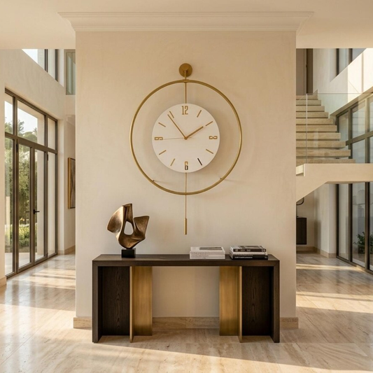 Aurelia Gold LED Wall Clock