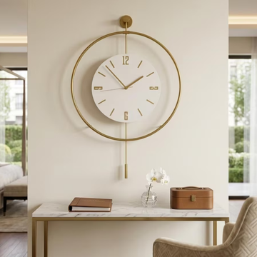 Aurelia Gold LED Wall Clock