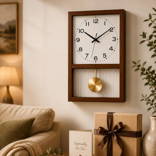 Premium Quartz Pendulum Wall Clock