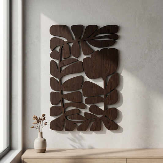 Nature-Inspired Mid-Century Wall Decor