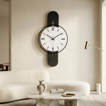 Monolith Black Wall Clock