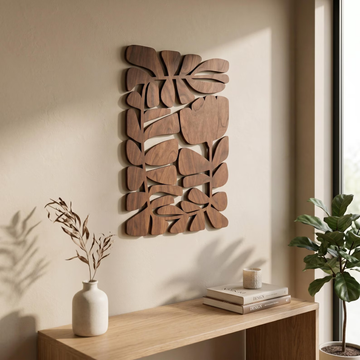 Nature-Inspired Mid-Century Wall Decor