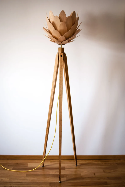 Scandinavian Mid Century Tripod Floor Lamp