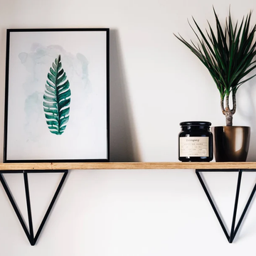 Modern Edge Floating Shelf