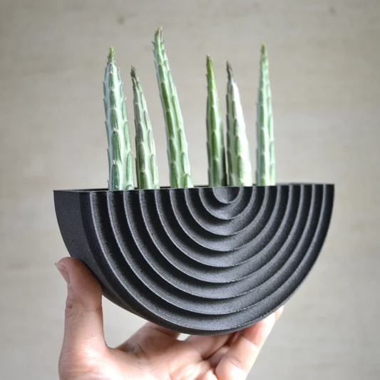 Mid Century Set of 3 Wall Planter