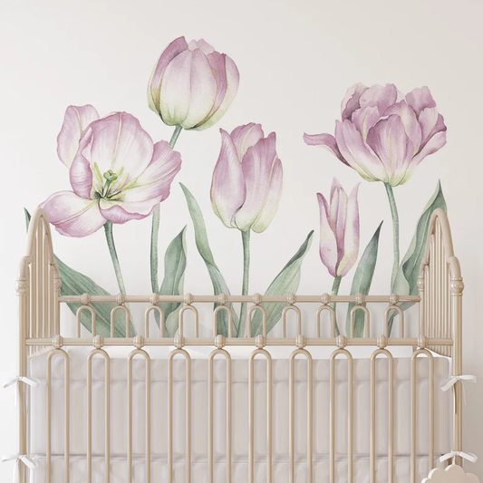 Tulip Garden Bliss Wall Sticker