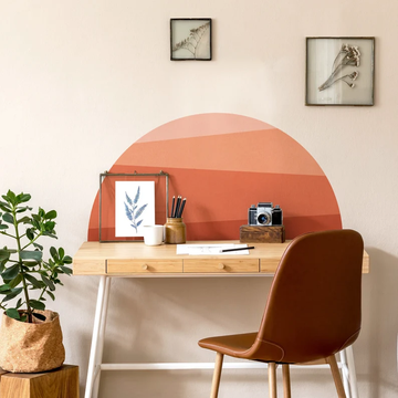 Sundown Glow Arch Wall Sticker