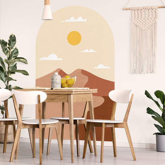Boho Bliss Sunrise Arch Wall Sticker