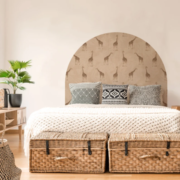 Boho Giraffe Arch Wall Sticker