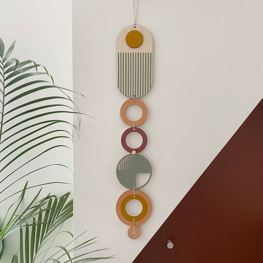 EarthTone Modern Wall Hanging