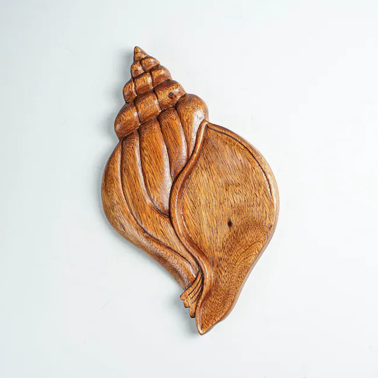 Seaside Shell Wood Wall Decor