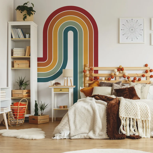 Wander Rainbow Boho Wall Sticker