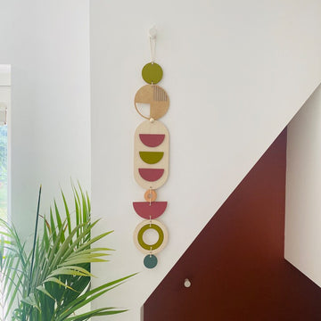 Artsy Bloom Wall Hanging