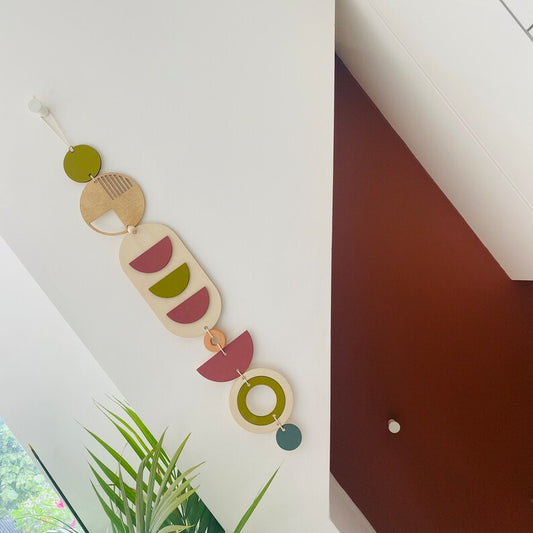 Artsy Bloom Wall Hanging